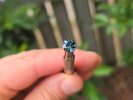 Round Cut Blue Sapphire 1.45ct