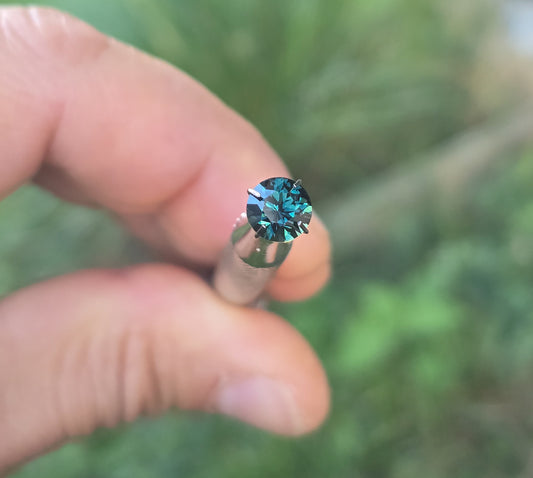 Round Teal Sapphire 1.45ct