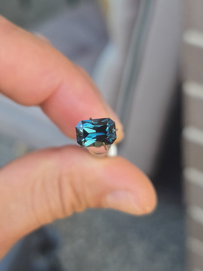 Emerald Cut Blue Sapphire 2.33ct
