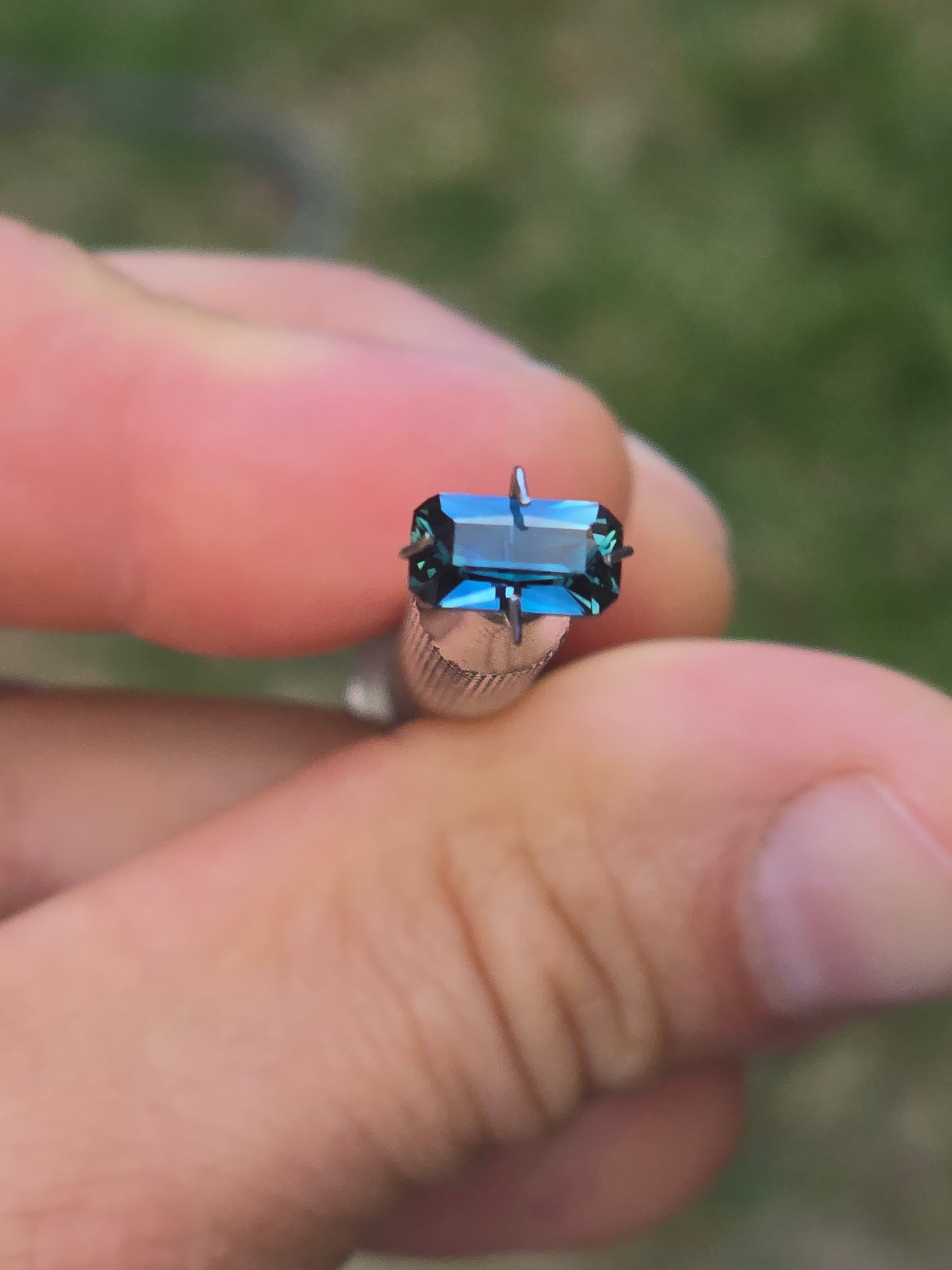 Emerald Cut Blue Sapphire 1.44ct