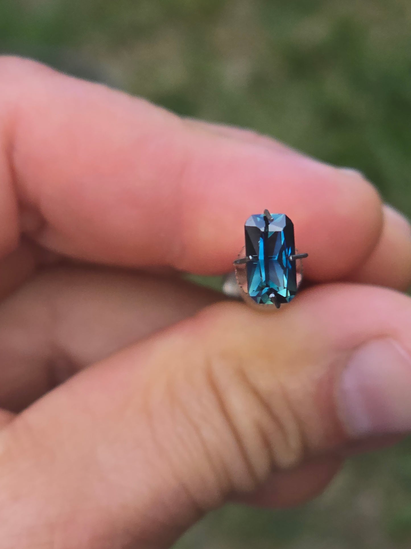 Emerald Cut Blue Sapphire 1.44ct