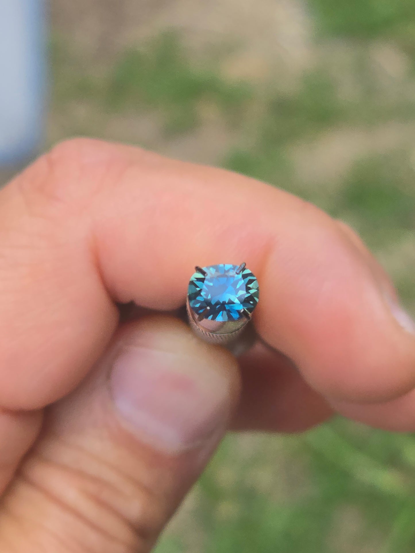 Oval Cut Blue Sapphire 1.22ct