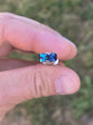Emerald Cut Blue Sapphire 1.25ct