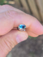 Oval Cut Teal Sapphire 0.69ct
