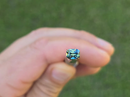 Emerald Cut Party Sapphire NO HEAT .975ct