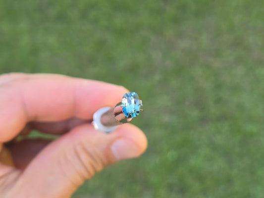 Ovel Cut Party Sapphire 1.27ct