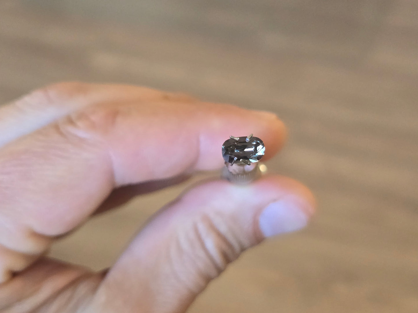 Emerald Colour Change No Heat Sapphire 1.04ct