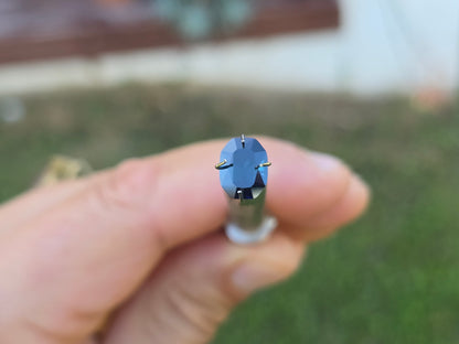 Ovel Cut Midnight Blue Sapphire 2.04ct