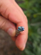 Emerald Cut Teal Sapphire 1.15ct
