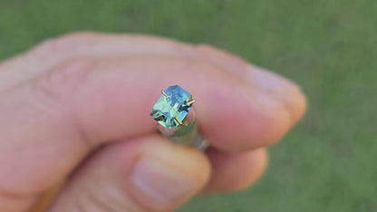 Emerald Cut Party Sapphire NO HEAT .975ct