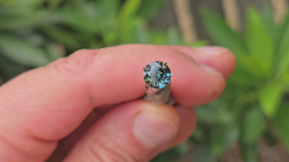 Round Blue Sapphire 1.02ct