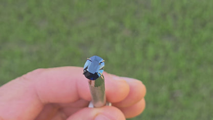 Ovel cut Midnight Blue 3.4ct