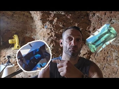 Emerald Cut Teal Sapphire 2.1ct