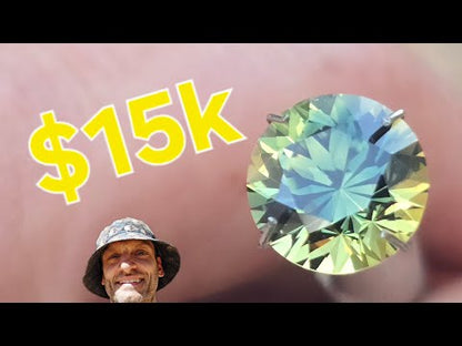 Round Parti Sapphire (No Heat) 2.05ct